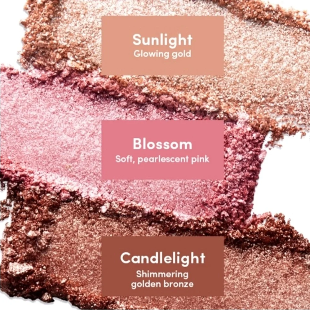 COVER FX ENHANCER PALETTE PINK GOLD HIGHLIGHTER